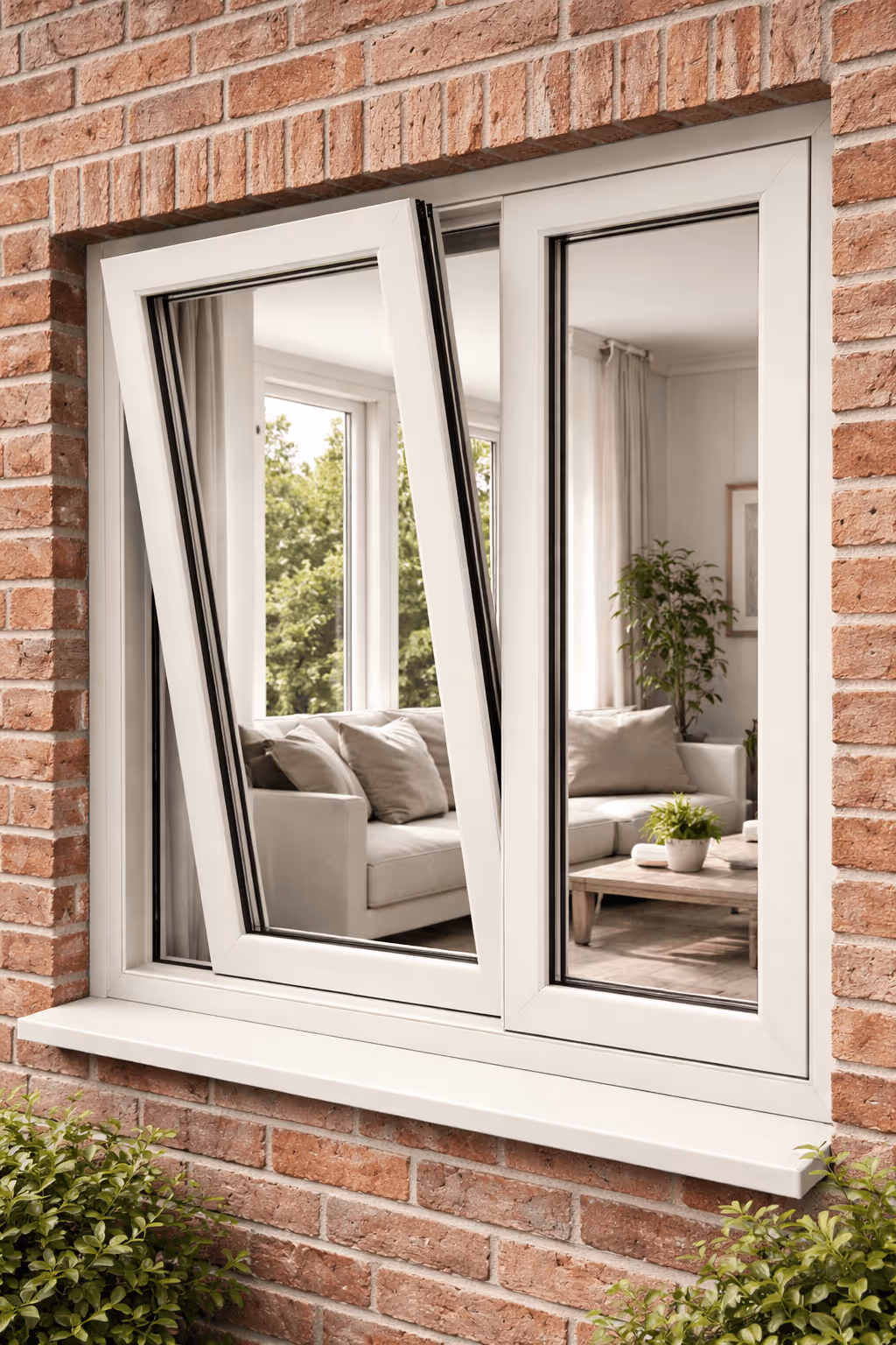 White window colour option