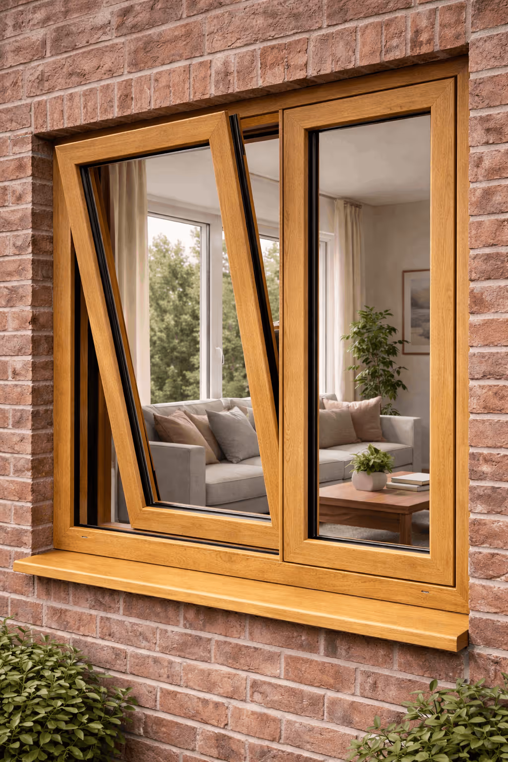 Irish Oak window colour option