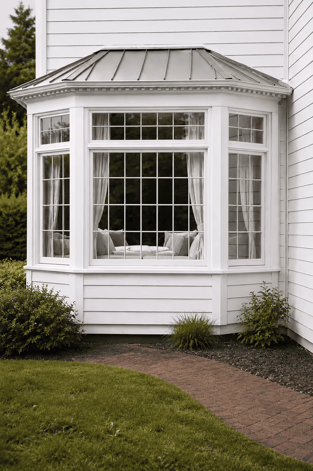 White casement window colour option