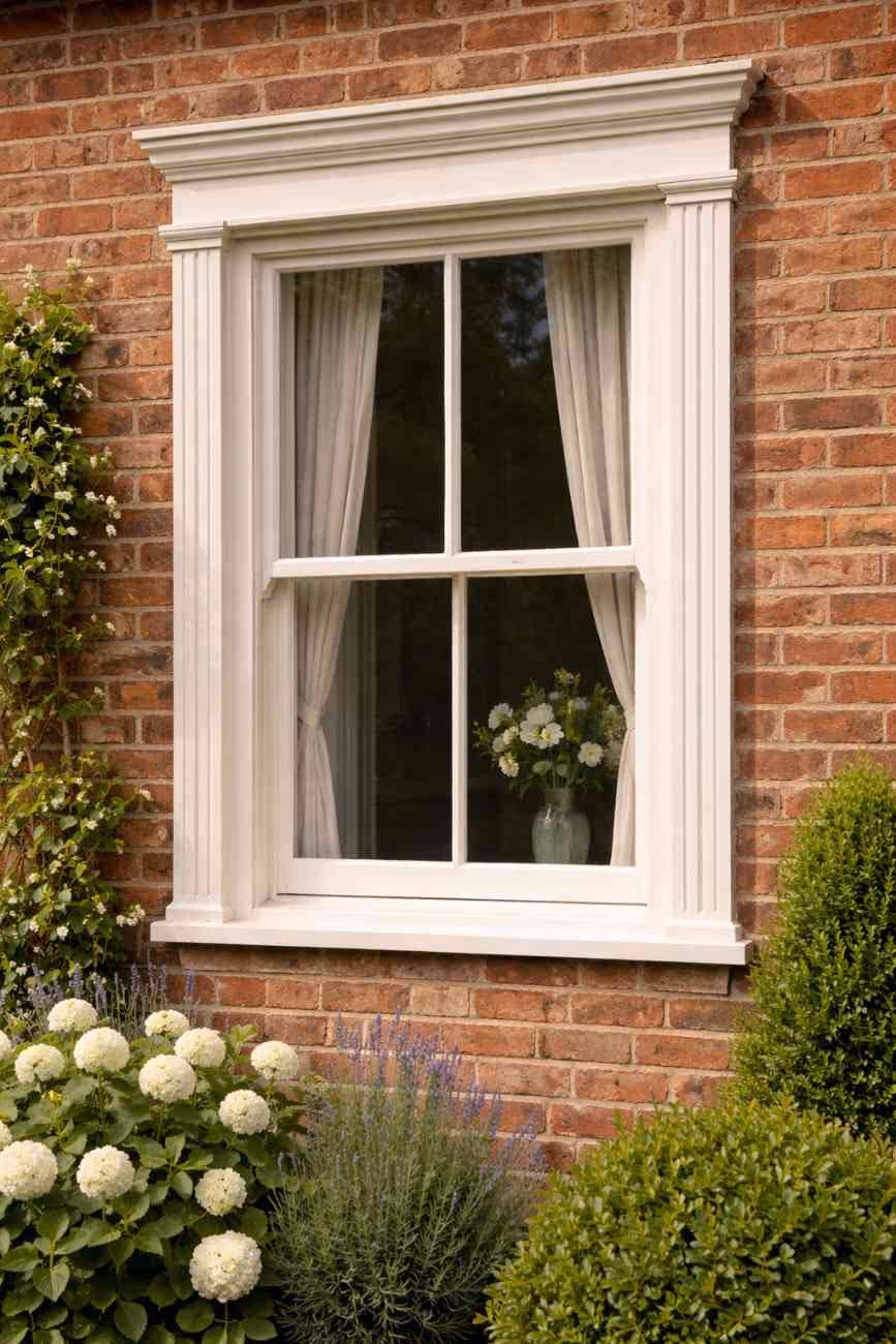 White window colour option