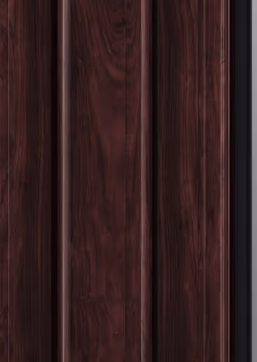 Rosewood window colour finish