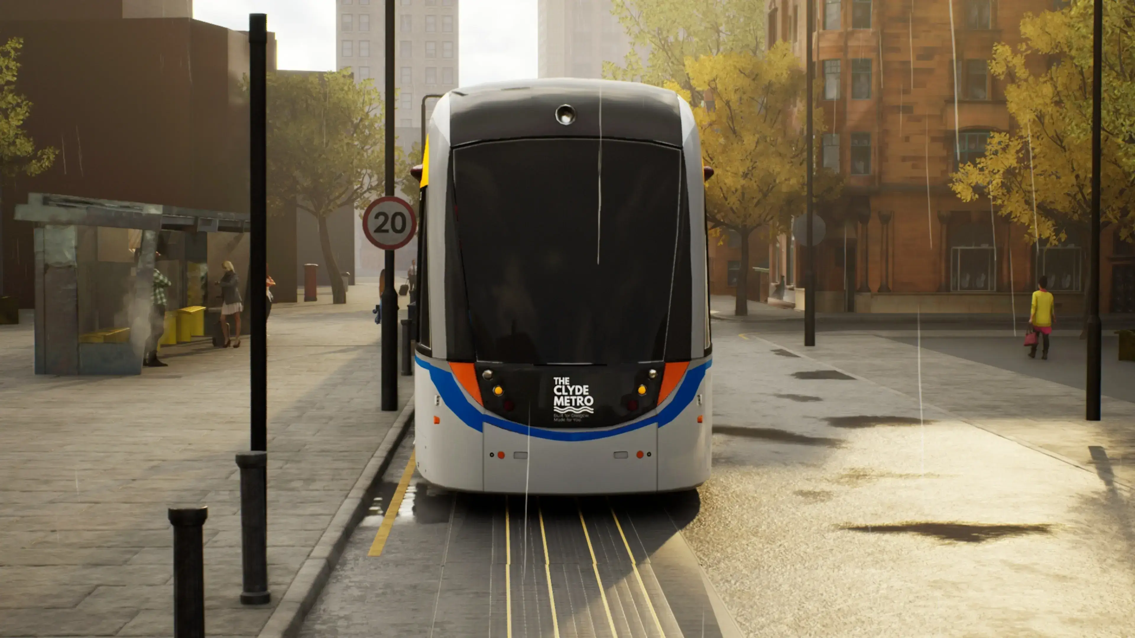 Clyde Metro street-level atmospheric render