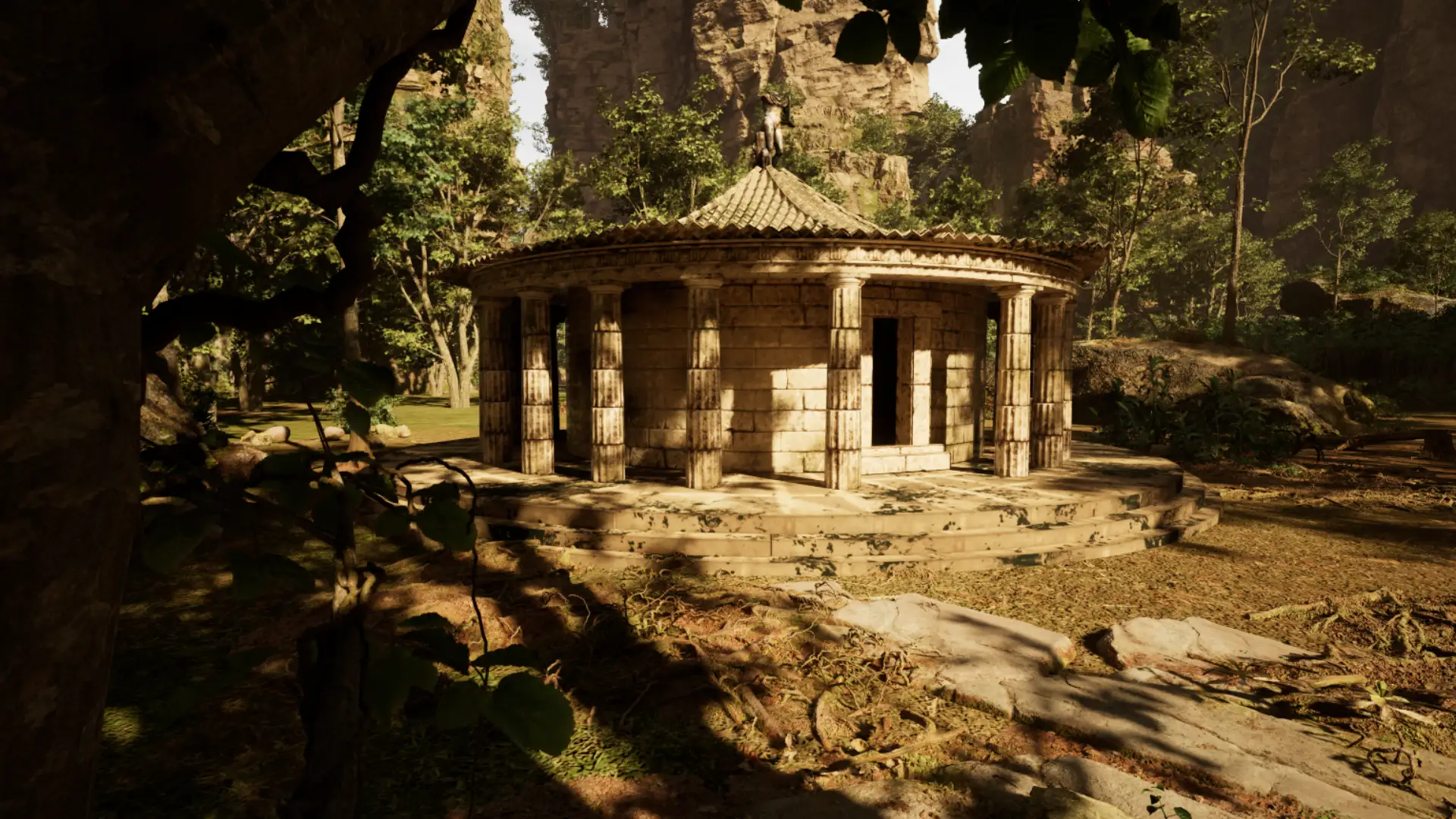 The Tholos wide angle