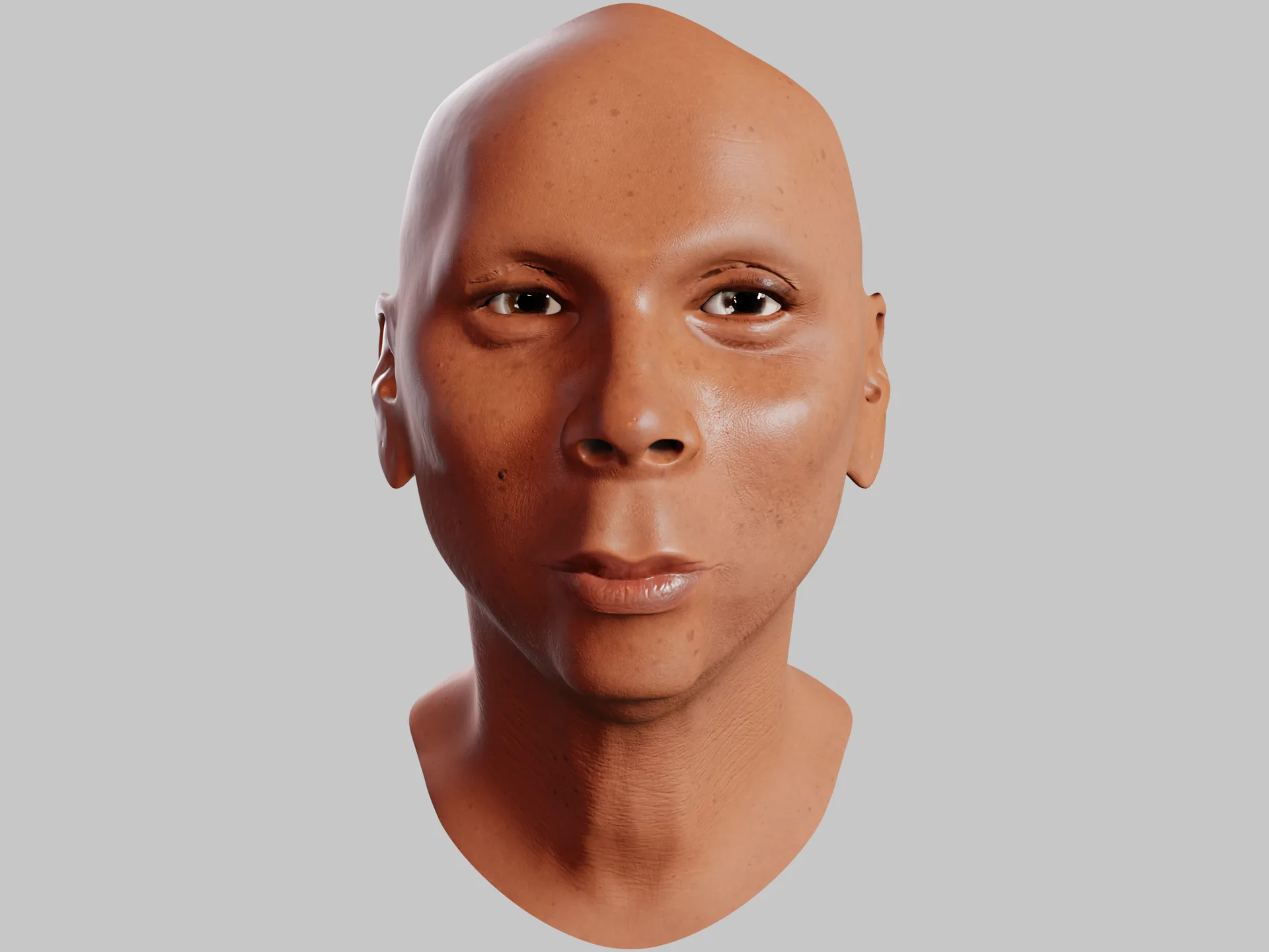 RuPaul hyper-realistic 3D character sculpt by Tumi Mokopane