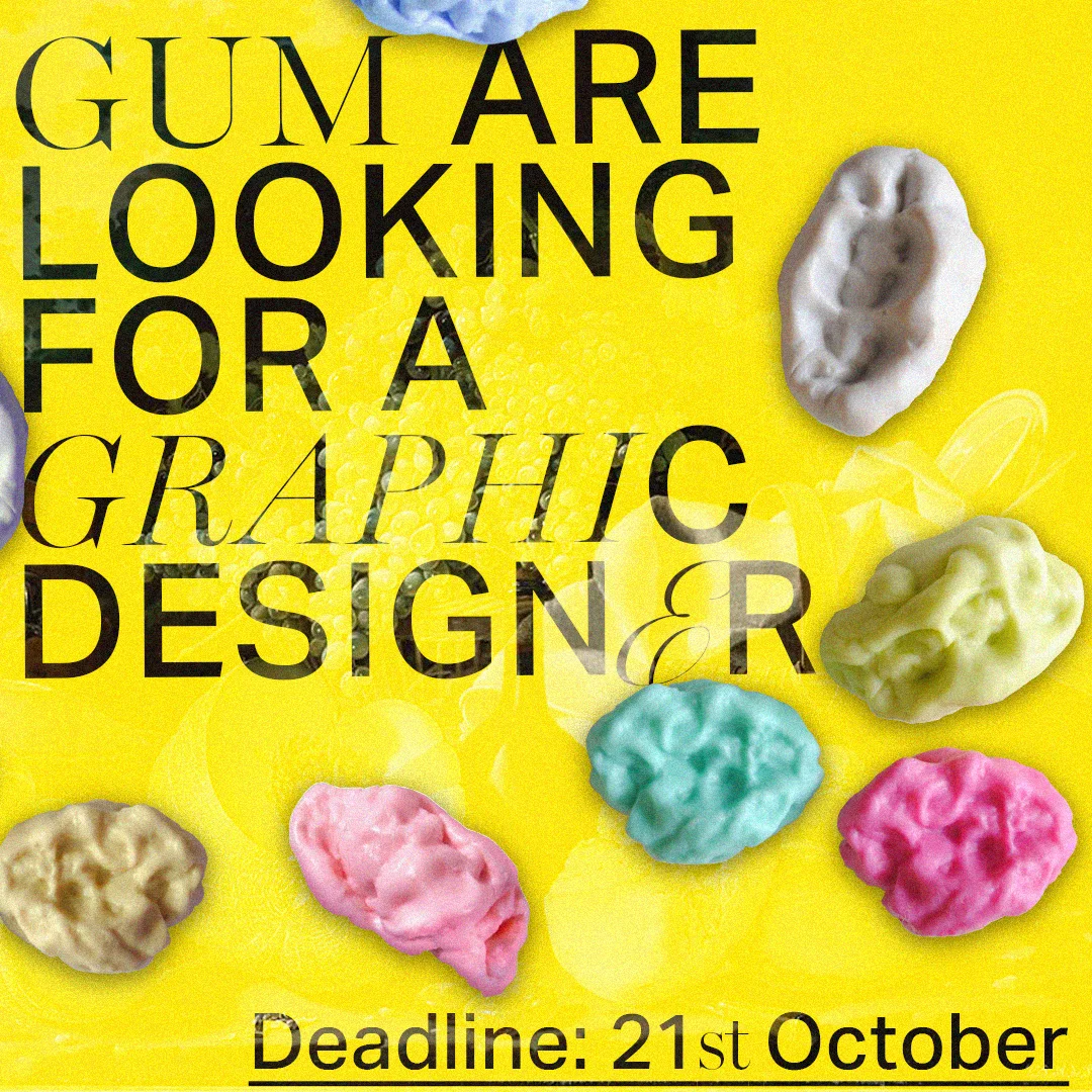 GUMagazine editorial artists Instagram post, square format 2024