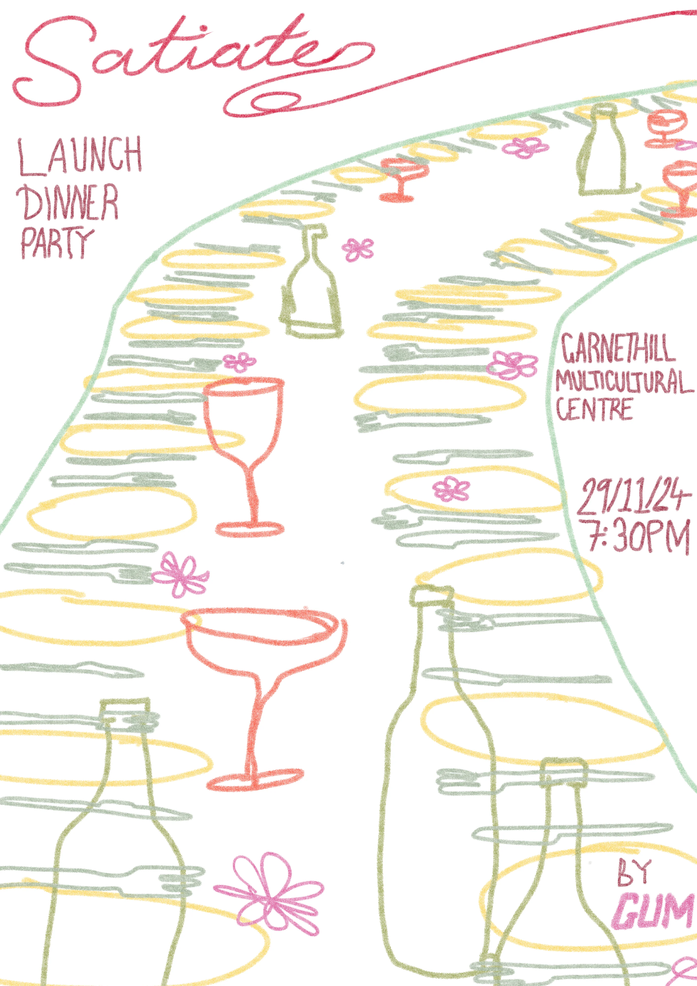 GUMagazine last edition social post, square format 2024