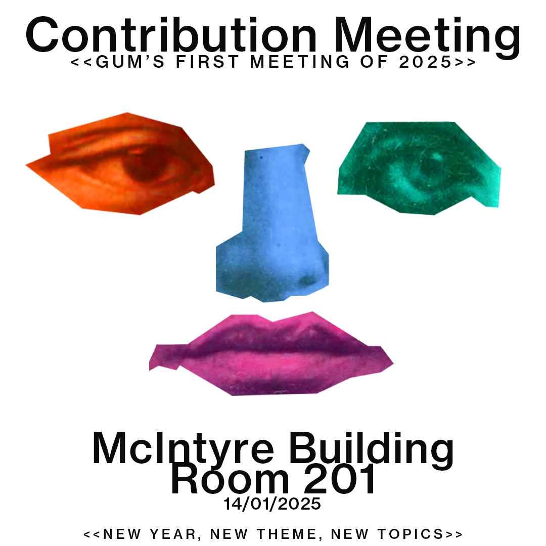 GUMagazine event flyer, A4 portrait print design 2024