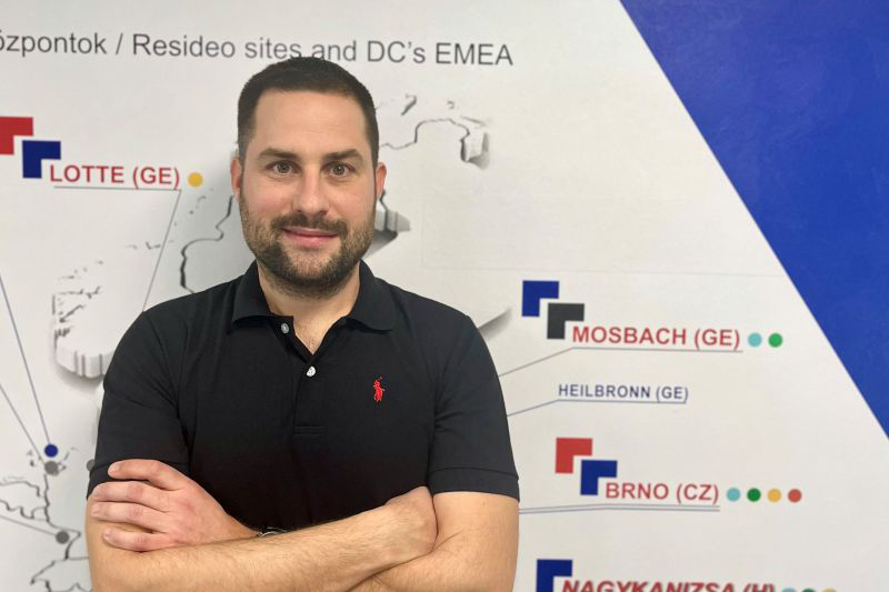 Portrait of Gábor, Sr. Supplier Development Engineer at Resideo in Nagykanizsa, Hungary