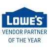 Lowe's Vendor Partner of the Year award badge for Resideo