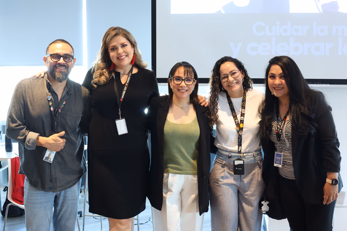 Resideo professionals in a team meeting