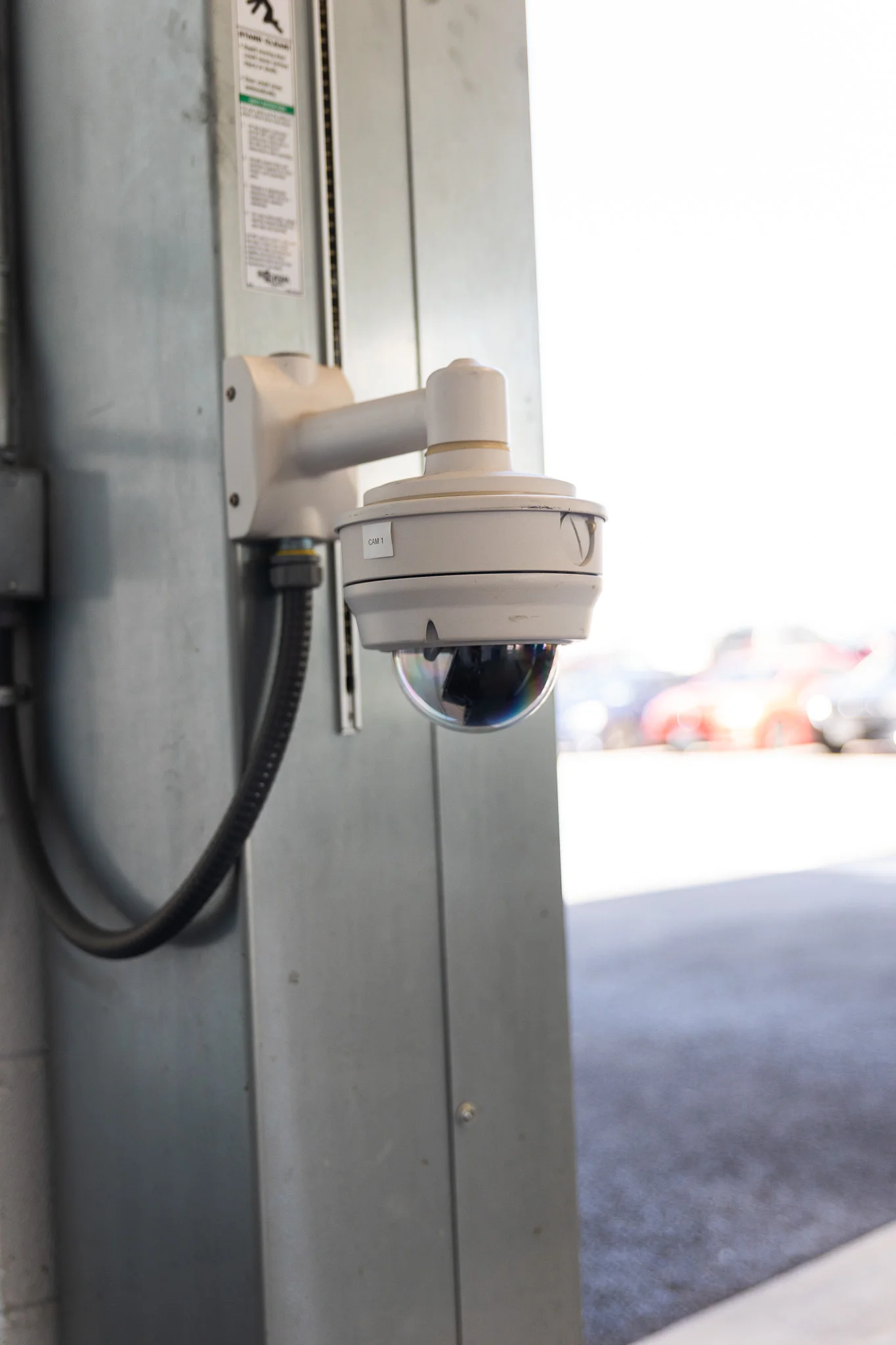 security cameras installed by iQUARTERS