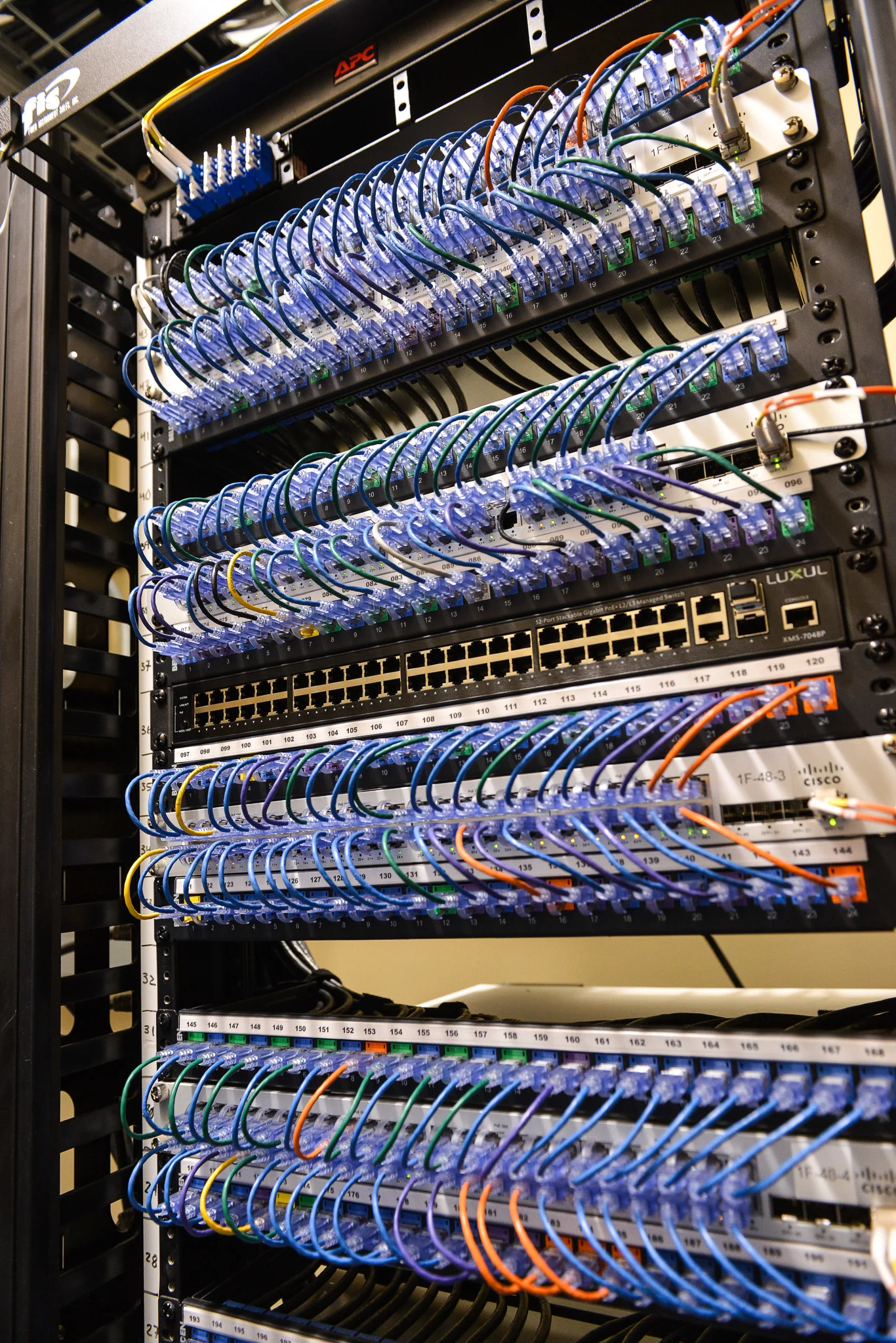 wiring panels, commercial WIFI installation