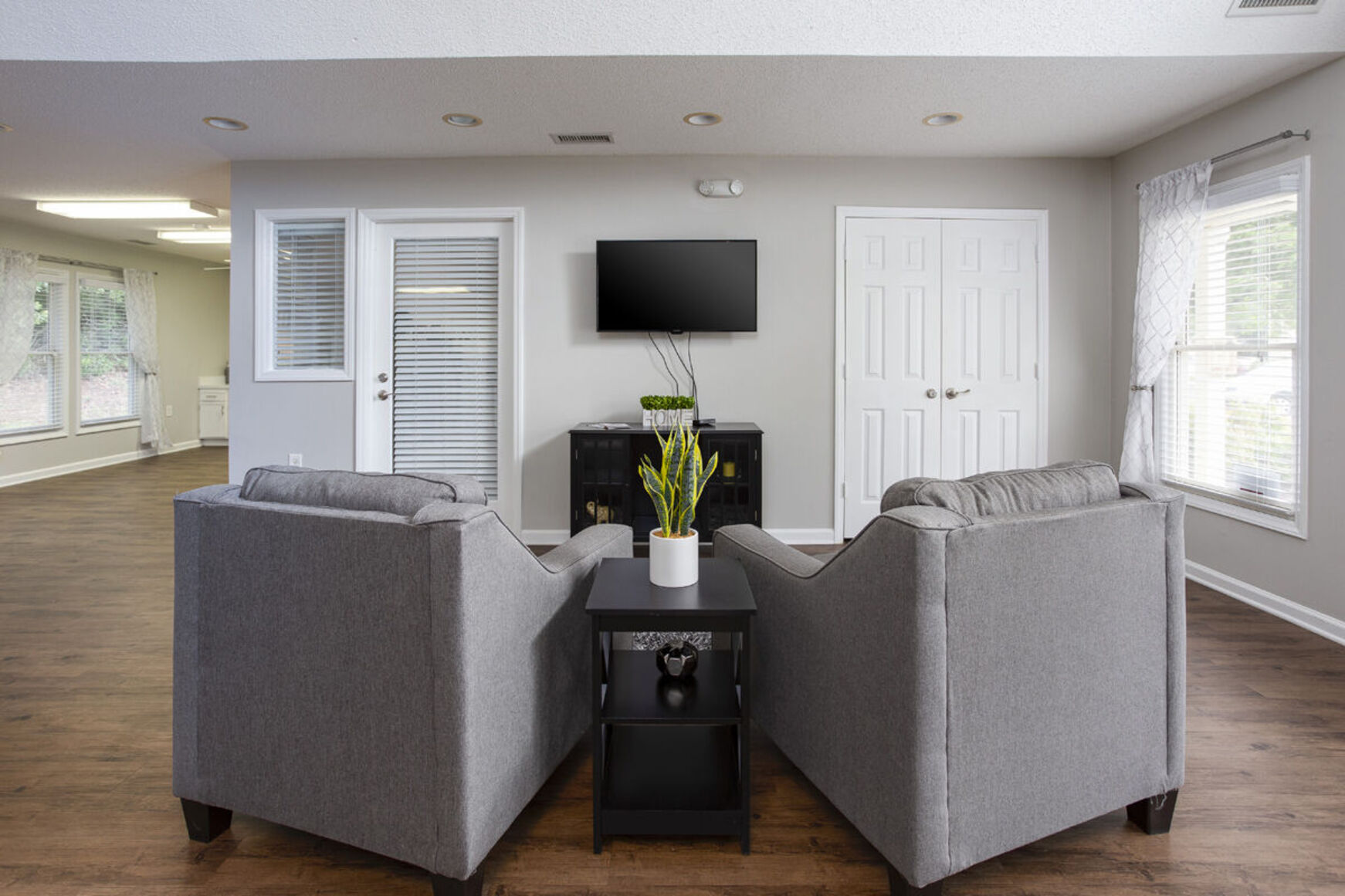 Clubhouse seating area