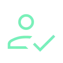 User tick icon