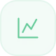 Icon of a clock with an arrow circling clockwise, representing time or a timer.