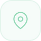 Green rounded square icon with a white location pin symbol in the center.