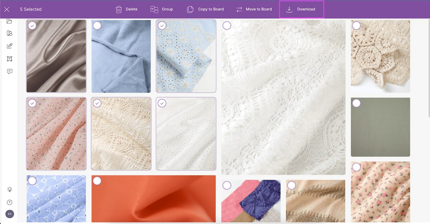 Multiple image download