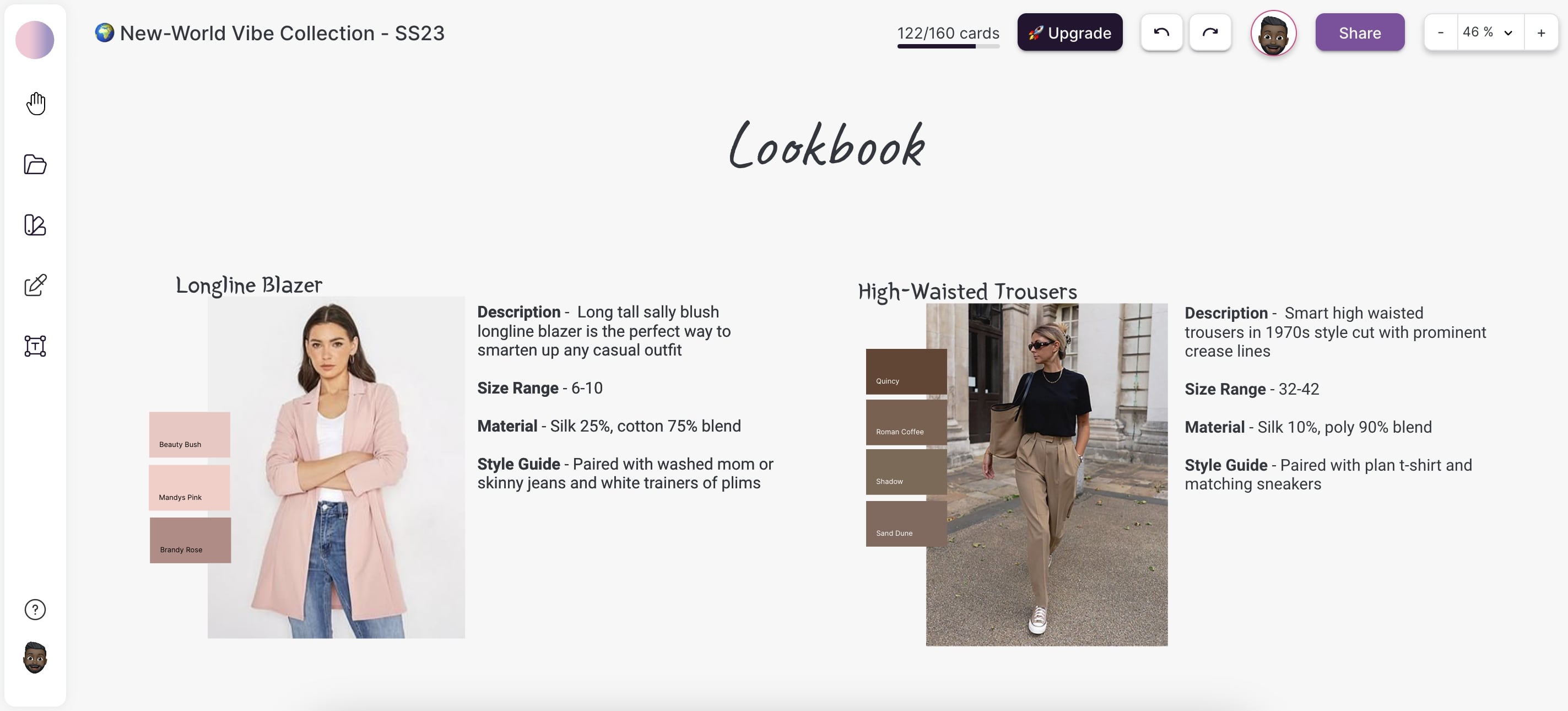 New world vibe collection fashion lookbook SS23