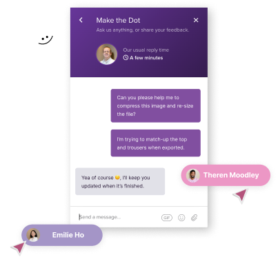 24/7 support in the make the dot private beta program 