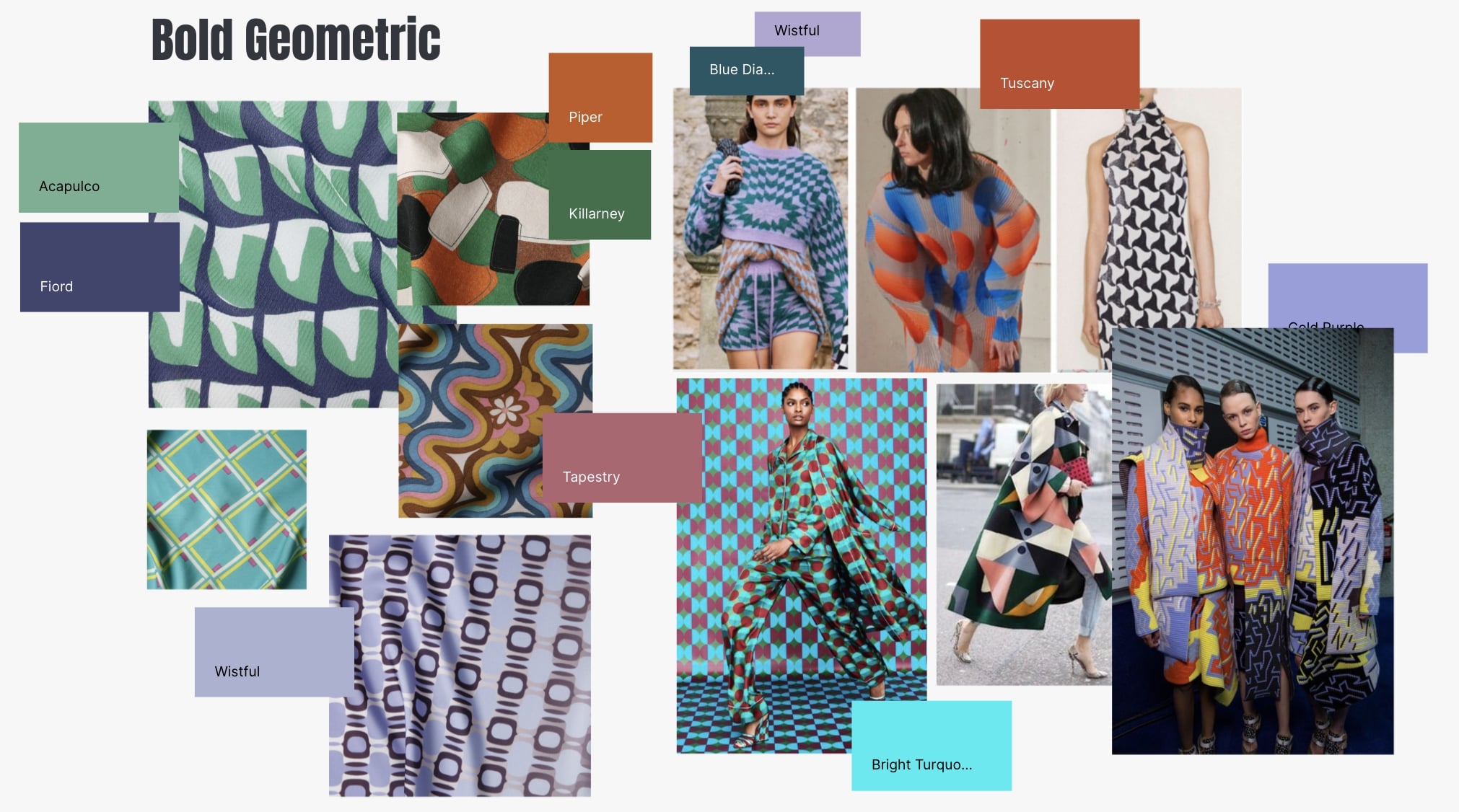 Bold geometric surface design trends for 2023