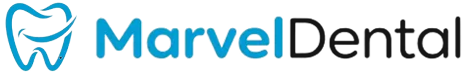 Marvel dental logo black