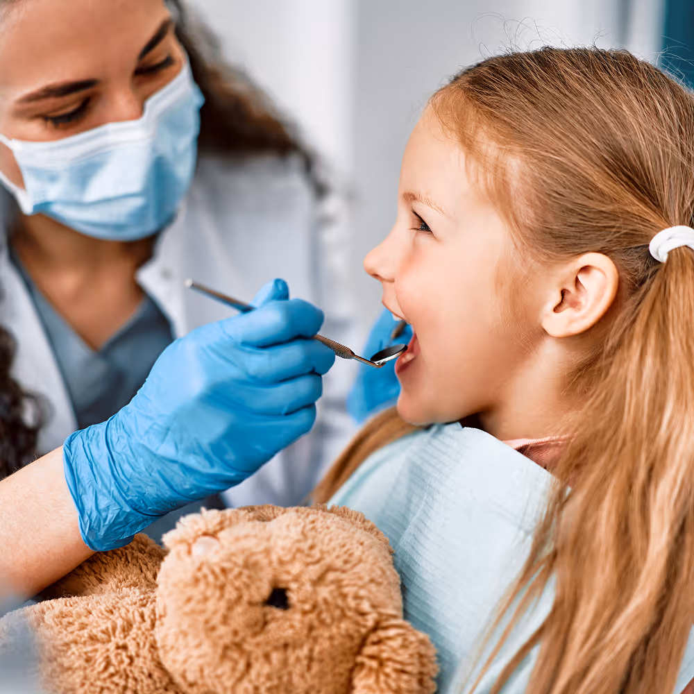 Pediatric dental treatment using modern technology