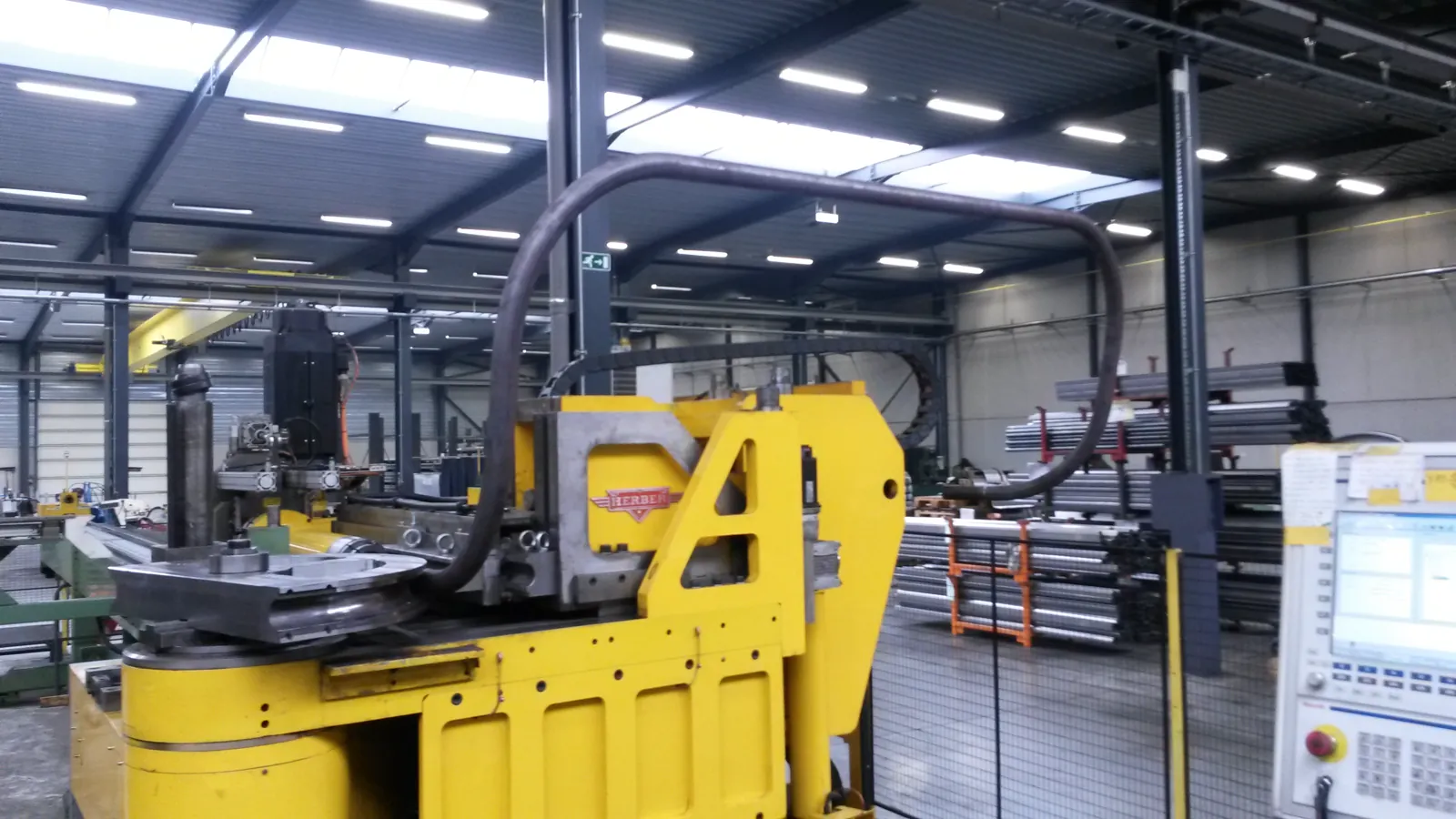 Doornplooimachine in het machinepark van Allemeersch