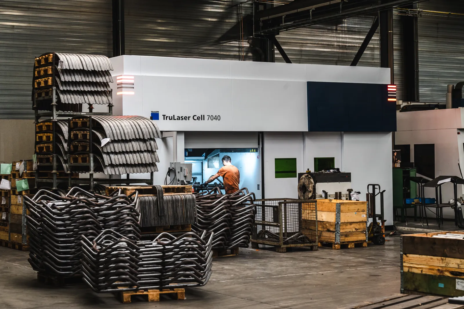 TruLaser Cell 7040 in het machinepark van Allemeersch