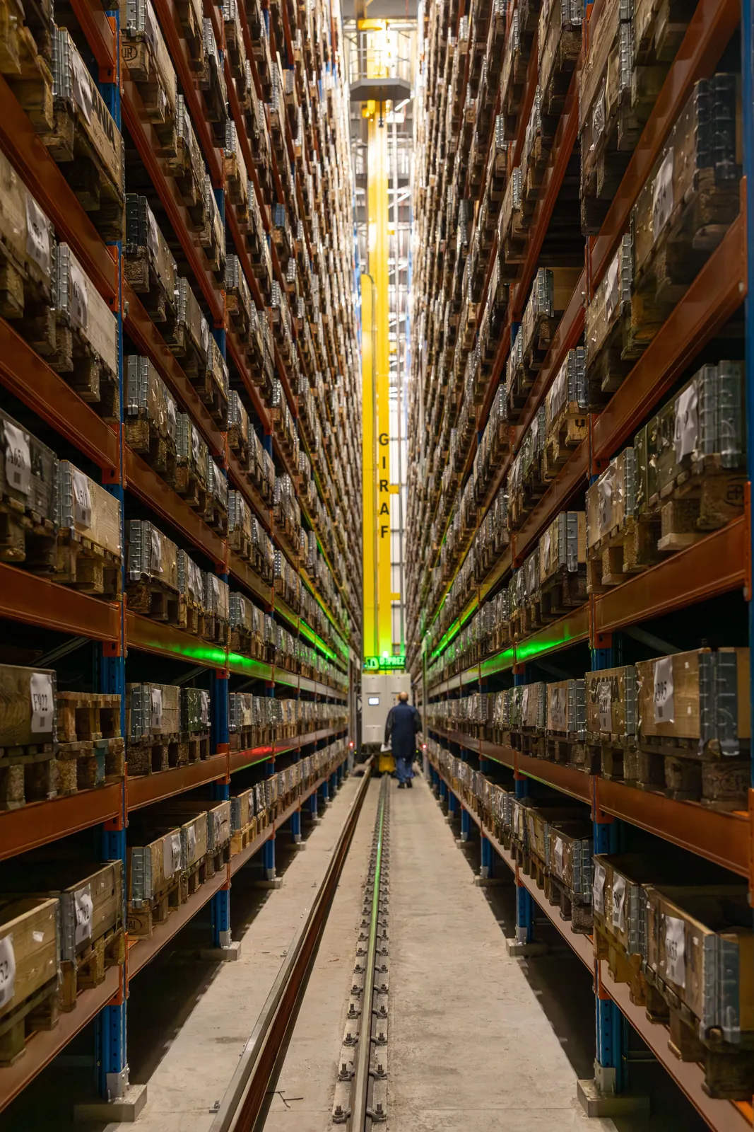 Automatisch magazijn van Allemeersch
