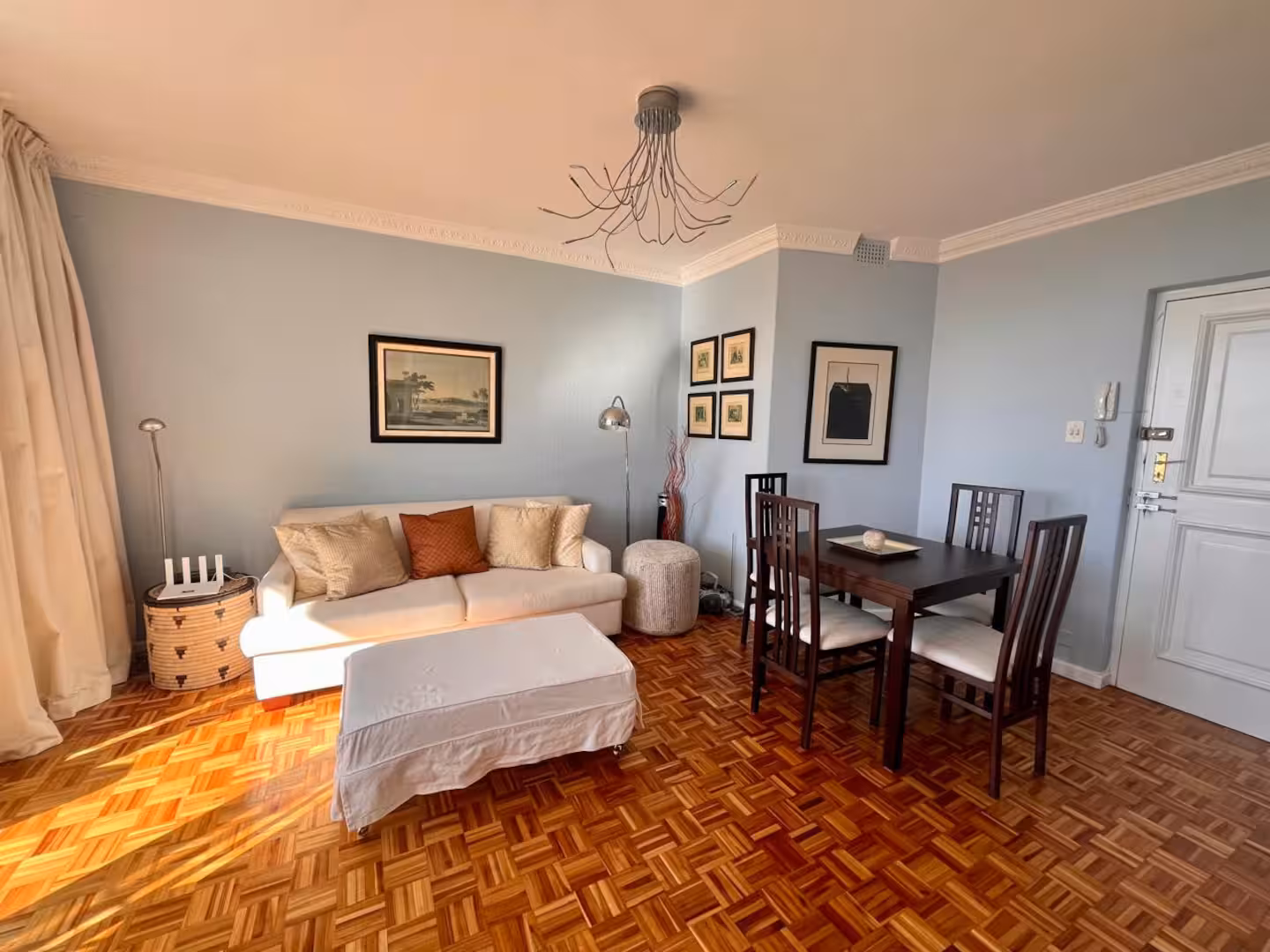 Sunny Balcony Apartment with Views · Gardens