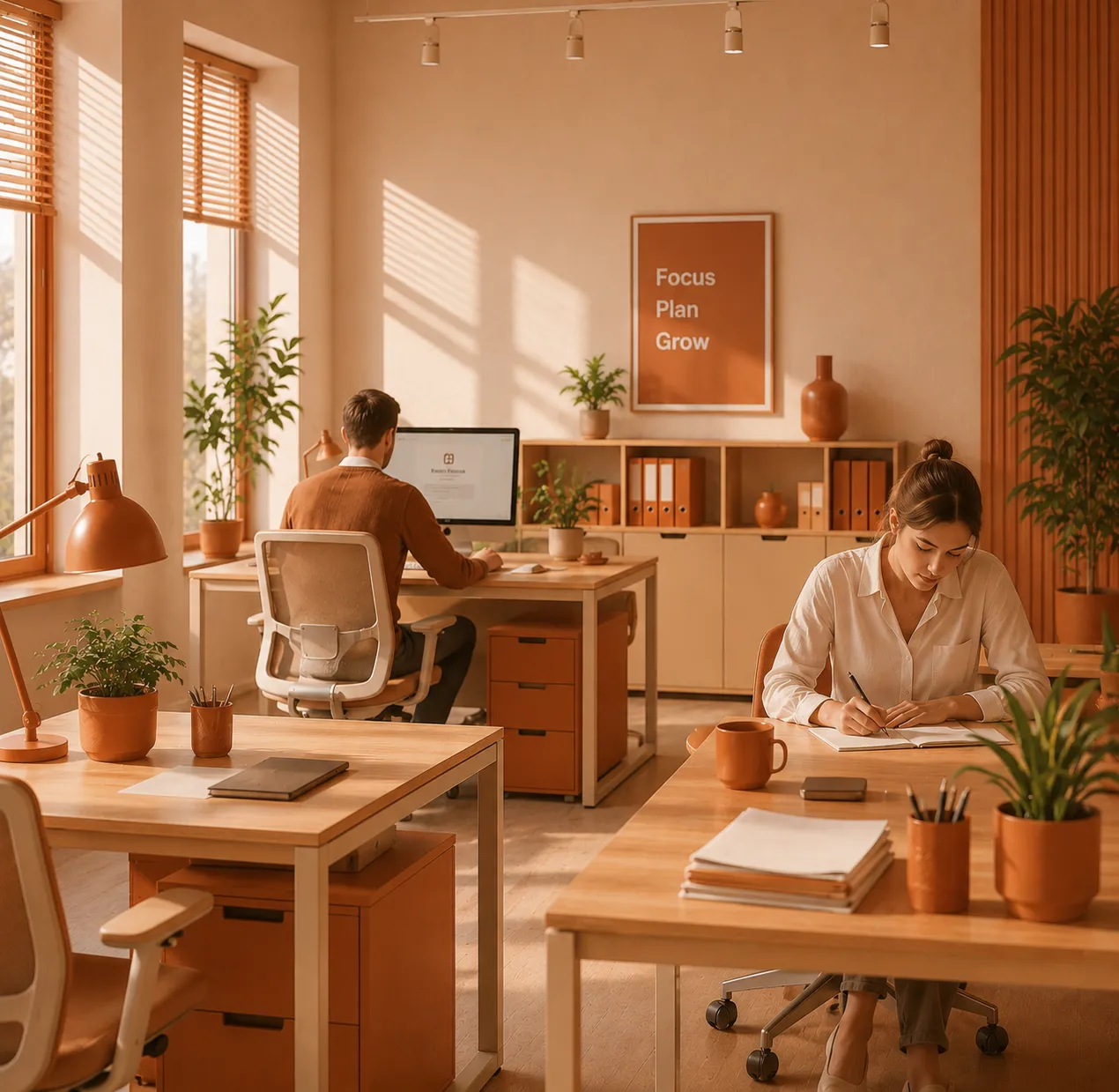 Modernes Büro in München Maxvorstadt