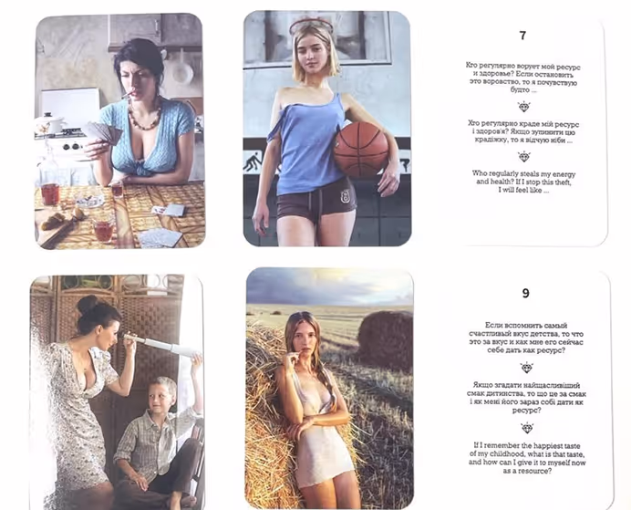 Body Treasures metaphorical MAC cards deck for finding life energy