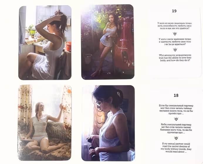 Body Treasures metaphorical MAC cards deck for finding life energy