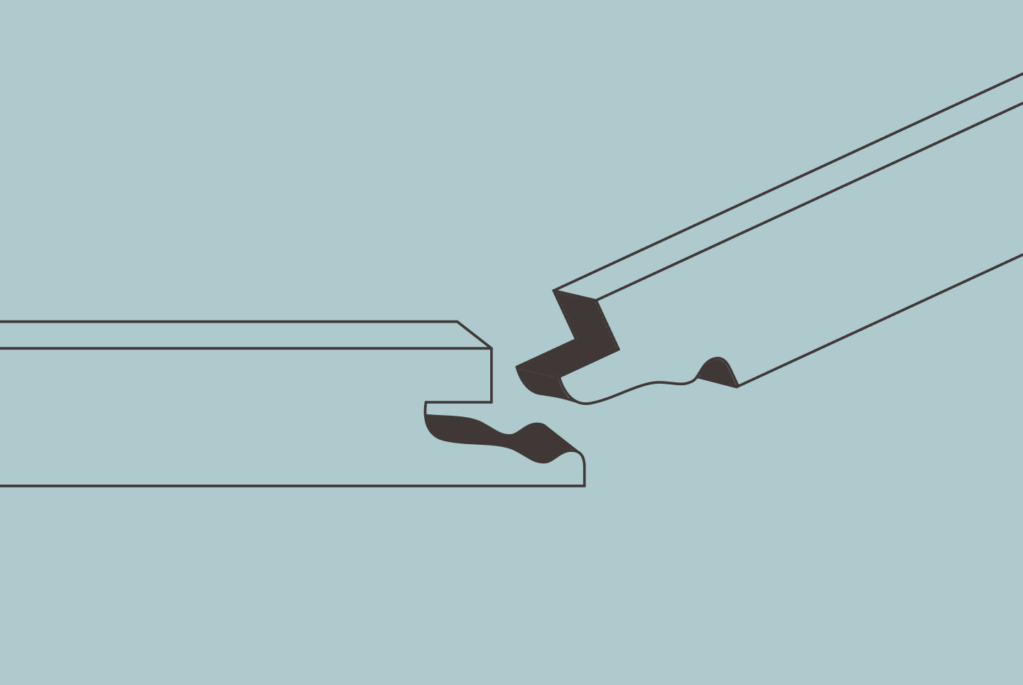 CASE Floors installation illustration