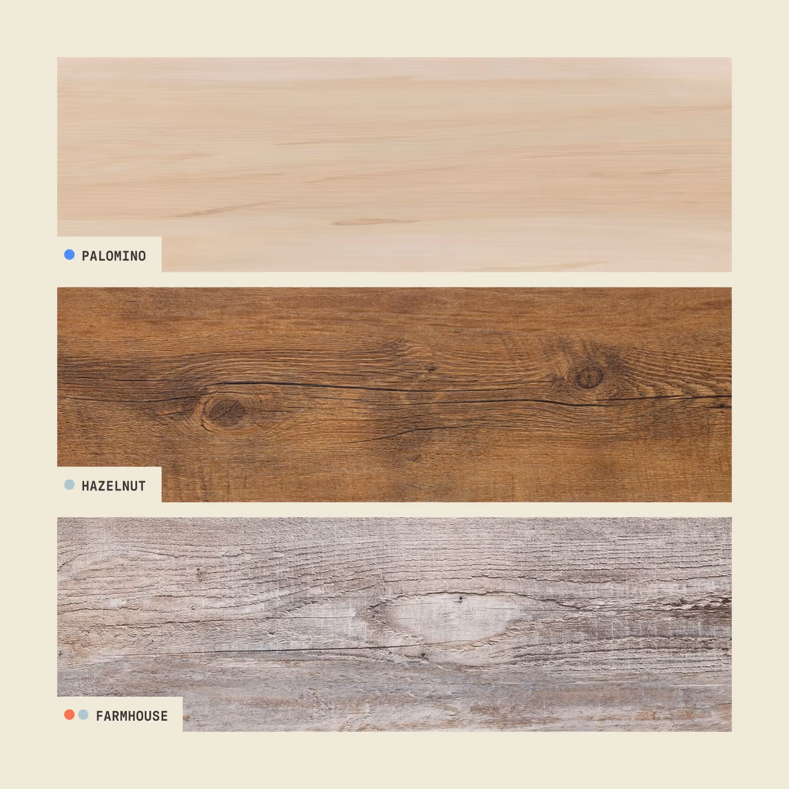 CASE Floors example swatches