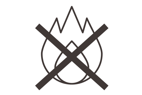 Fire retardant icon