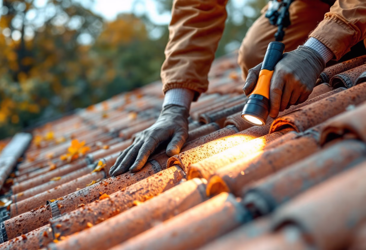 image of inspected roof structure
