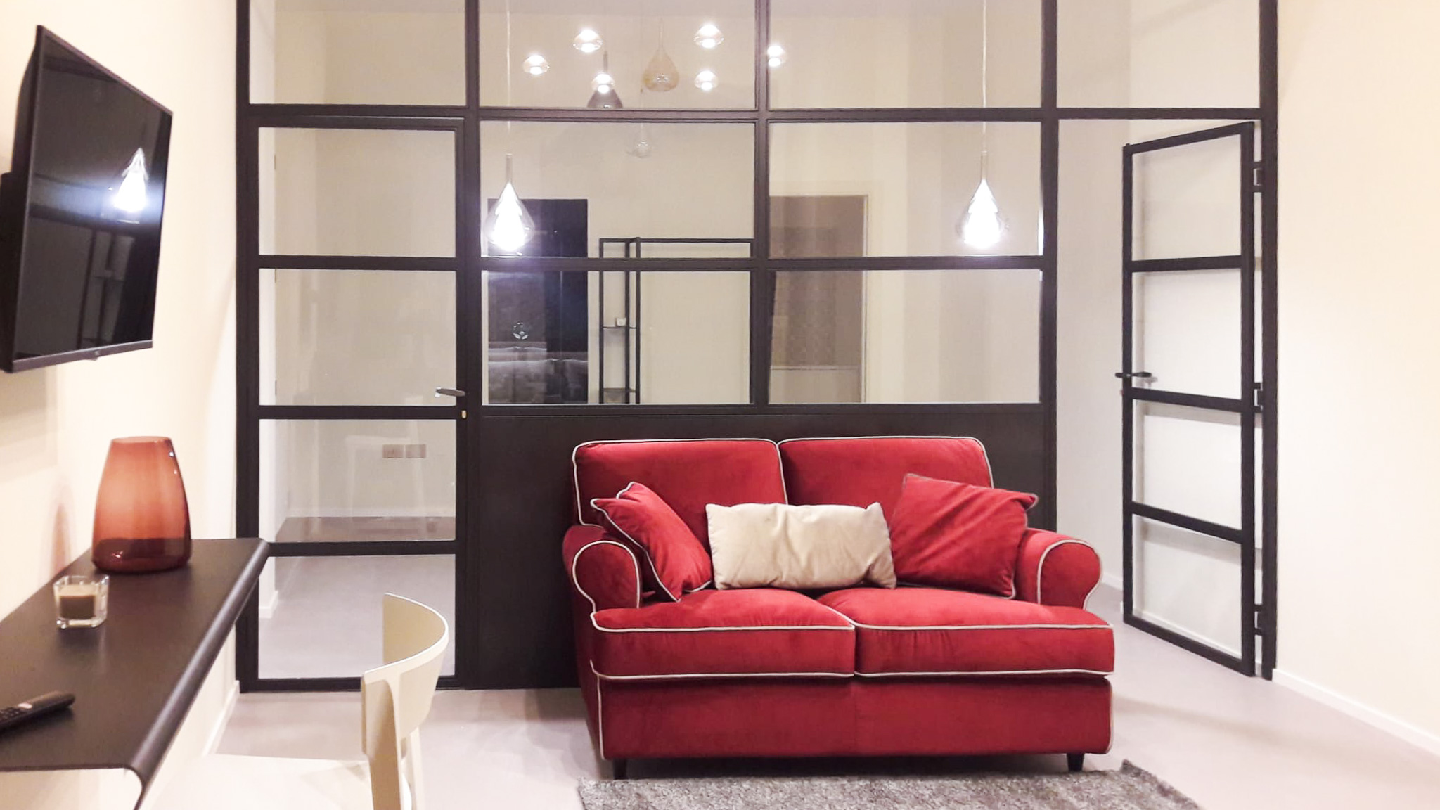 Vetrate divisiorie per struttura ricettiva