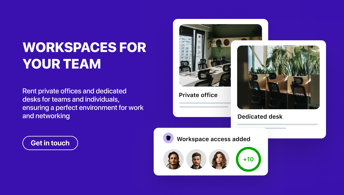 Benefits, workspace & equipment in Caucasus
