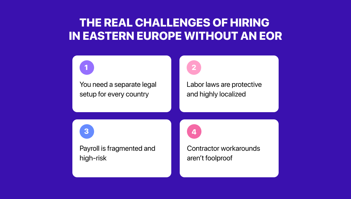 The real challenges of hiring in Eastern Europe without an EOR
