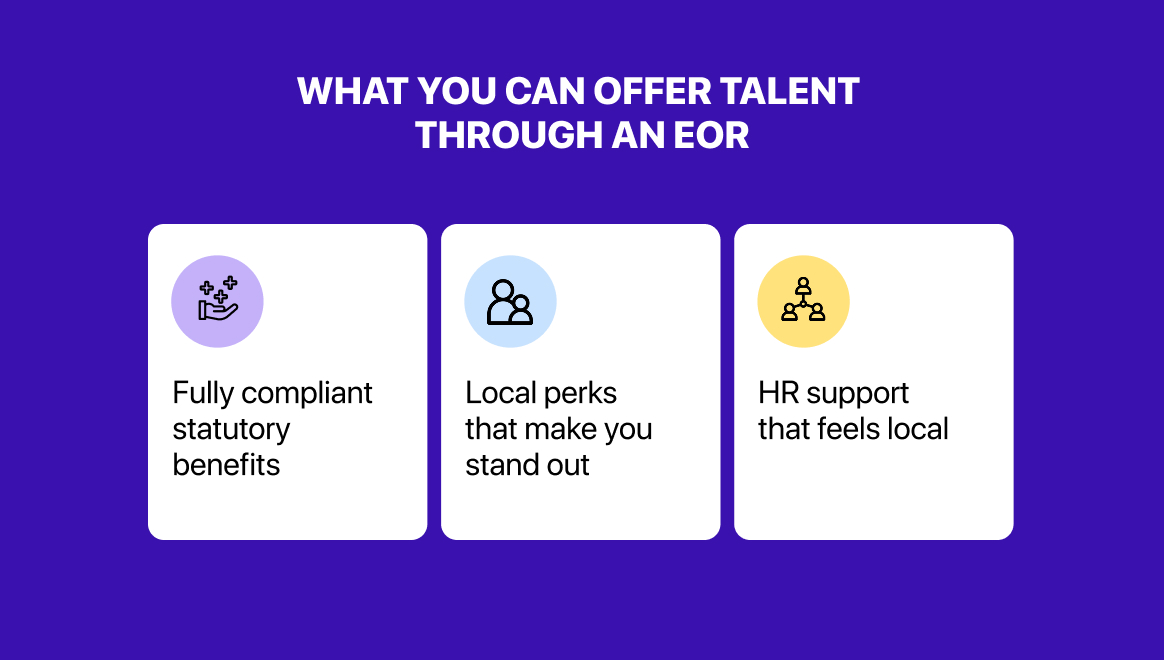 What you can offer talent through an EOR