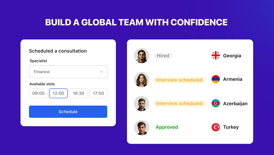 How Team Up manages performance legally