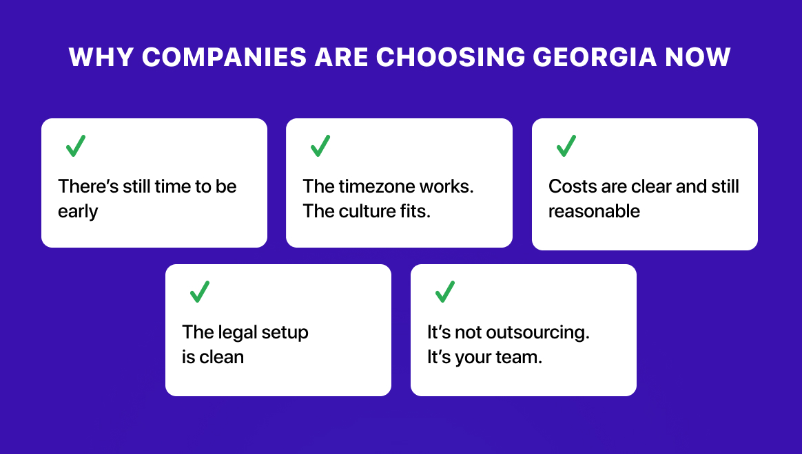 Why companies are choosing Georgia now
