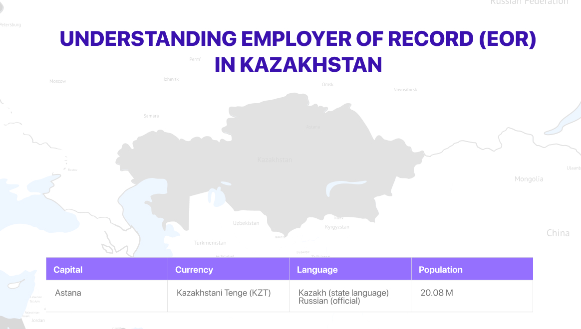 Understanding Employer of Record (EOR) in Kazakhstan