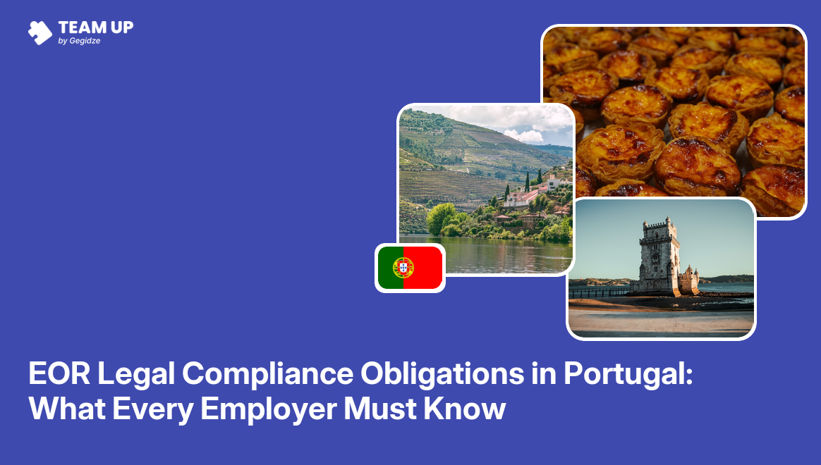EOR legal compliance Portugal guide showing employment contract requirements and labour law obligations for employers