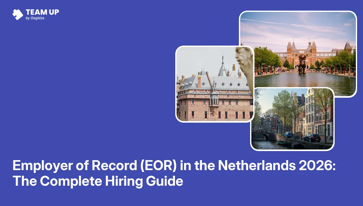 Employer of record Netherlands 2026 hiring guide showing Dutch employment contract and EOR compliance overview