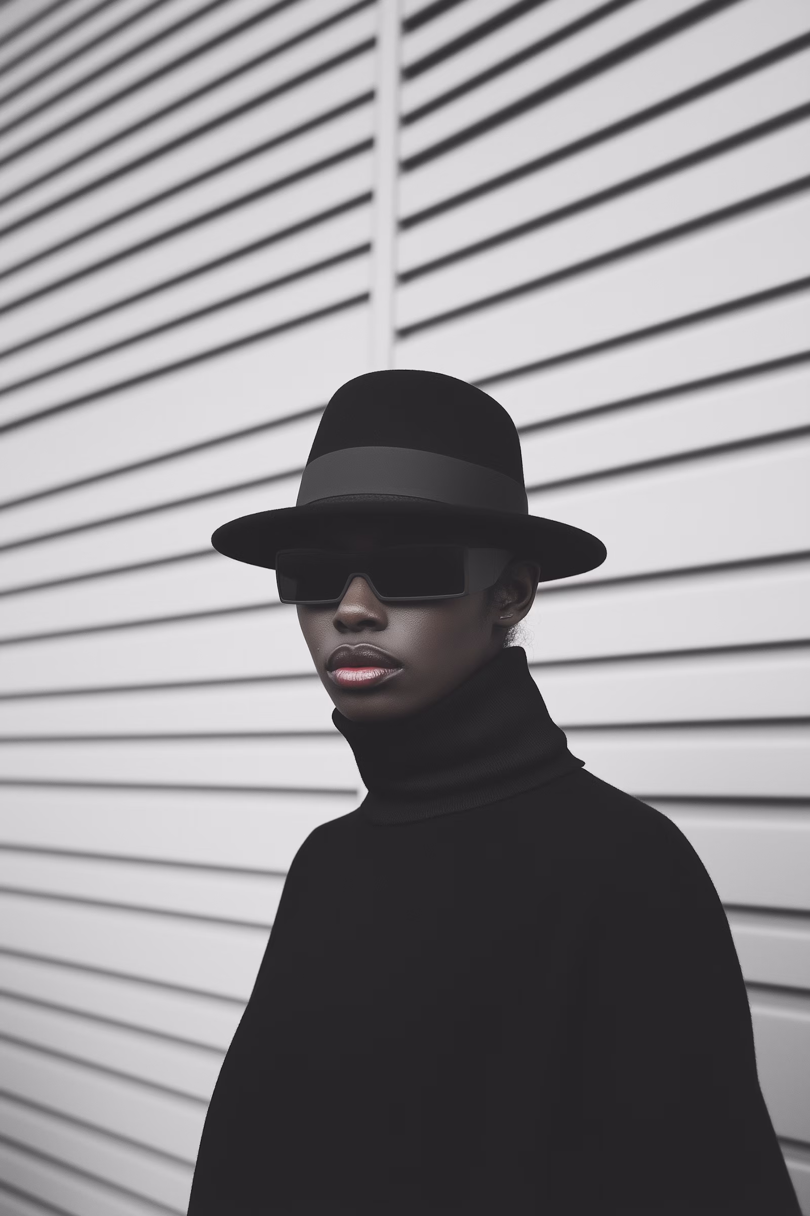Mysterious Fashion Portrait