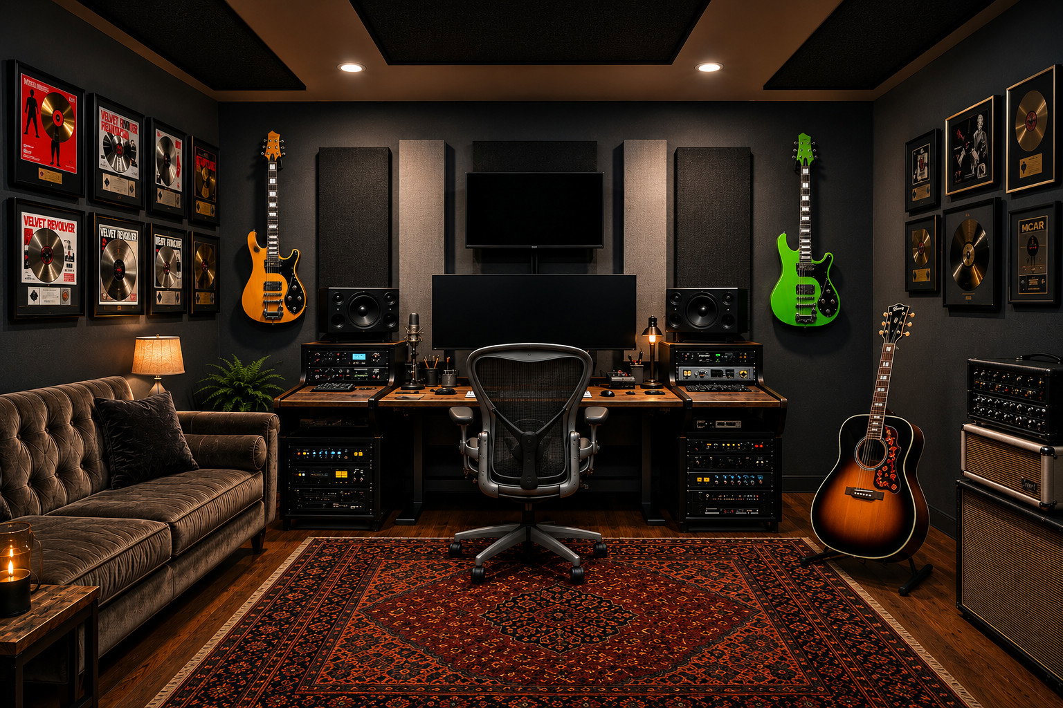 Dave Kushner studio