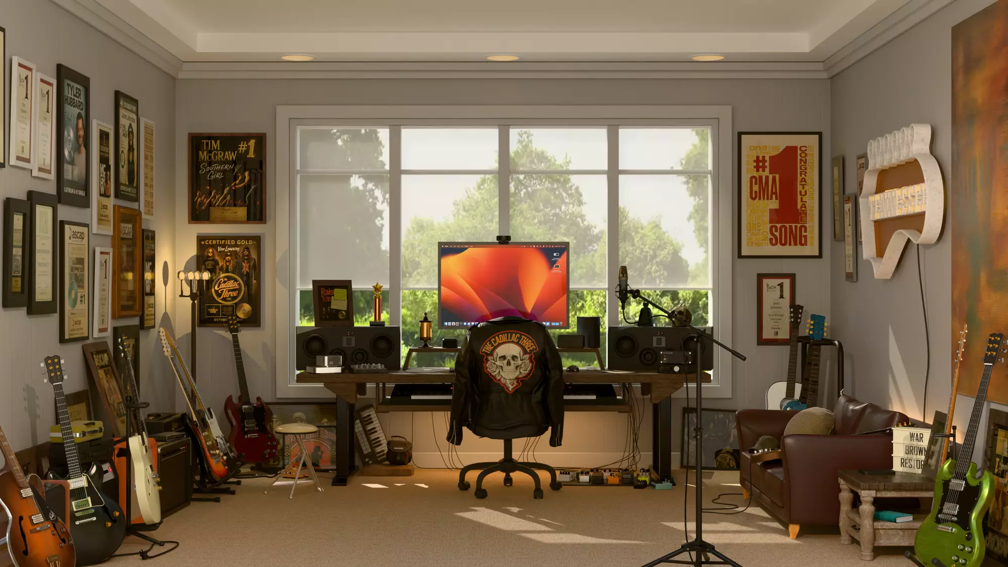 Jaren Johnston studio