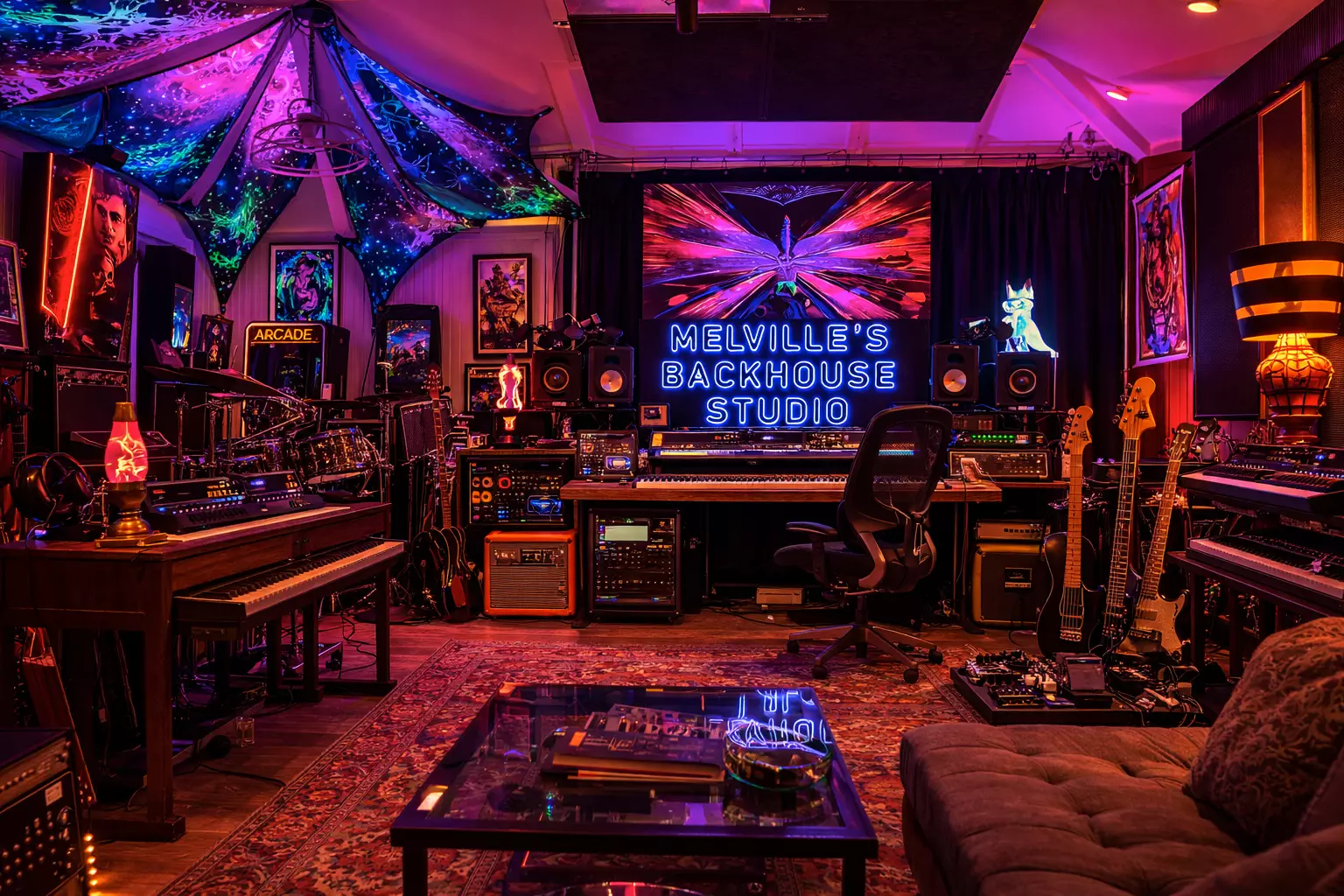 Tom Drummond studio